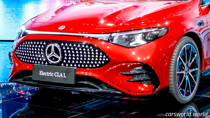 El Nuevo CLA L De China Es Más Grande Que Un Clase C / Carscoops